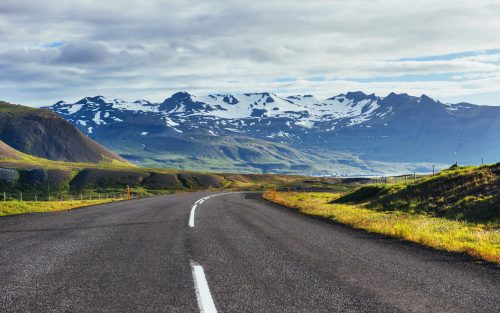 asphalt road to the mountains iceland 2021 08 29 12 29 08 utc